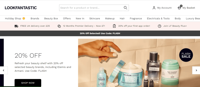 Look fantastic: Enjoy 20% Off Your 1st Order & Early Access To Exclusive Offers