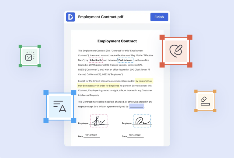 DocHub Online Tool for PDF Editing and Document Signing